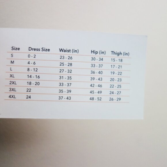 Shapermint Essentials high waisted Shaping Leggings in Black (L/ 8-12) NWT! - Picture 14 of 16